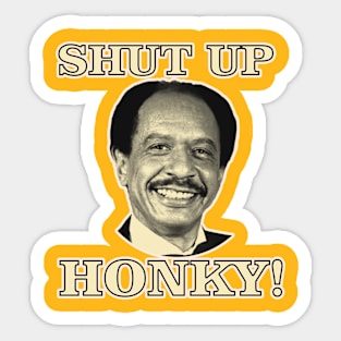 design for george jeffersons Sticker